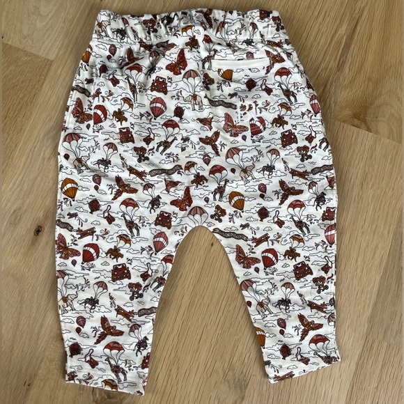 Supima Cotton Drop Crotch Pants - Picture 3 of 8